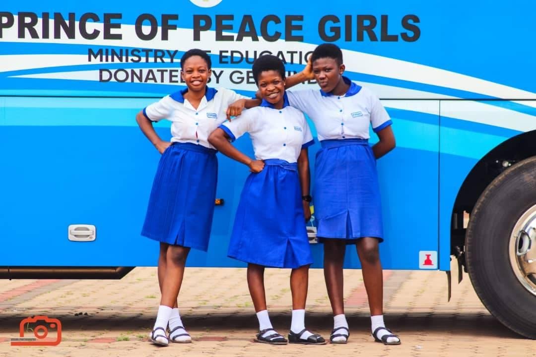 Prince of Peace Girls Senior High Students